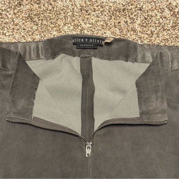 Alice + Olivia Women’s size 8 Classic Charcoal Dress Pants - Picture 4 of 13